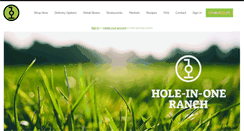 Desktop Screenshot of holeinoneranch.com